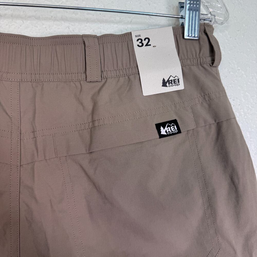 REI Shorts Mens 32 Sahara Cargo Camp Hike UPF 50 Lightweight Outdoor Camping NEW - Picture 6 of 10